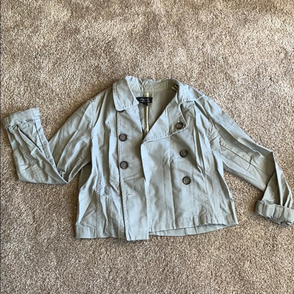 Gray Jacket with Buttons